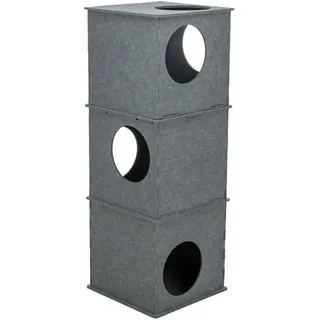 Trixie Filz Tower Nele Kratztonne 38 x 105 cm grau
