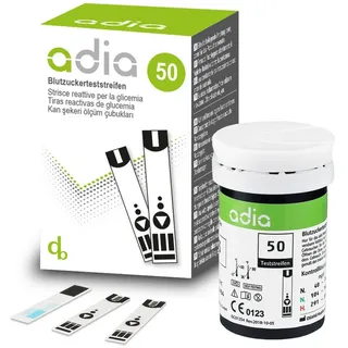 diabetikerbedarf db GmbH adia Blutzuckerteststreifen 50 St.