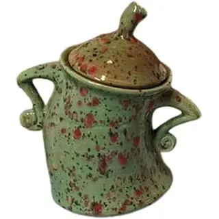 Kanister mit Attitude, niedlicher Vorratsbehälter, lustige Tischdekoration aus Keramik, Vorratsdose for Lebensmittel mit luftdichtem Deckel for die Küche, perfekt for Kaffee, Tee, Zucker, Gewürze /184