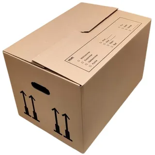 Packen24 GmbH Umzugskarton Umzugskarton M 520 x 350 x 330 mm Bücherkarton zweiwellig