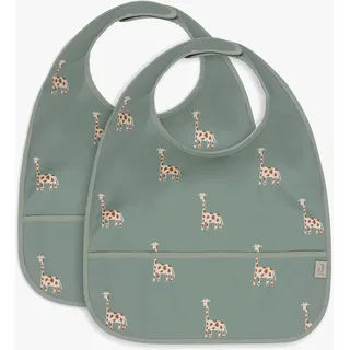 jollein Lätzchen wasserdicht 2er Set - Jungle Jambo
