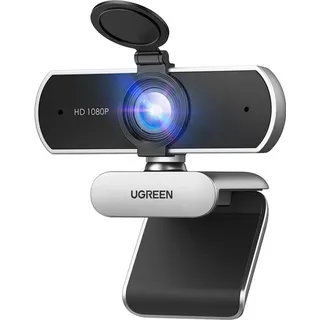 Ugreen Cm647 Usb Webcam, Full Hd 1080P, 30Fps (Grau)