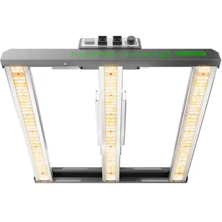 MARS HYDRO 2024 LED Pflanzenlampe FC-E1500 LED Grow Lampe 150W Vollspektrum Grow Light Dimmbare Daisy Chain Wachstumslampe für Gemüse Blume 70x70CM Abdeckung