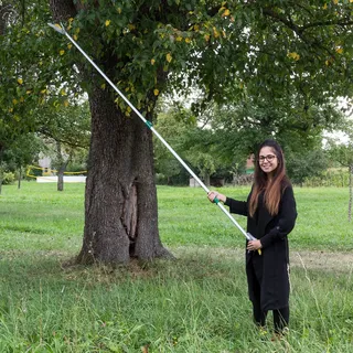 DEMA Teleskop Baumschere Baumsäge Astschere Astsäge Gartenschere hold & cut