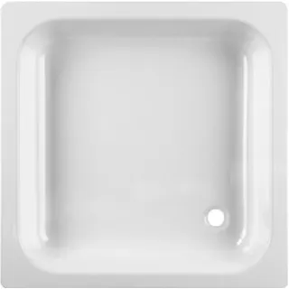 Jika Duschwanne quadratisch 80x80 cm Stahl-Emaille H2140800000111 antislip