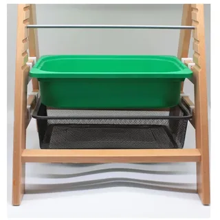 Adapter passend für Ikea Trofast Box & Korb - kompatibel mit Hauck Hochstuhl Alpha Plus & Beta Plus - made by Cannysafe (Schwarz)