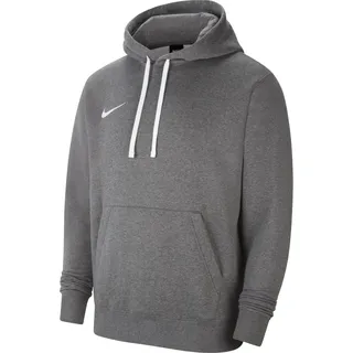Herren M Nk Flc Park20 Po Hoodie Charcoal Heathr/White/White, XXL