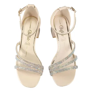 Buffalo Glam -Vegan Patent - Silberfarben