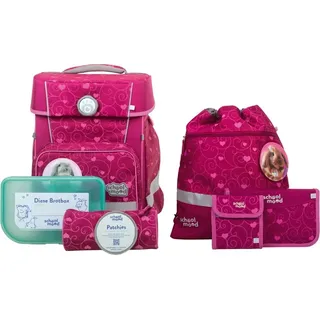 School-Mood Champion Maxx 7-tlg. rosa Hase