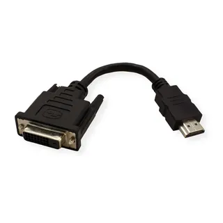 Value HDMI zu DVI-D Adapter 0,15 m Schwarz