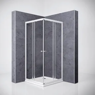 Breuer Ektos Eckeinstieg mit Schiebetür rechts 80 x 180 cm 1303001001032