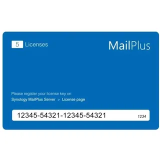 Synology MailPlus Lizenzpaket 5 E-Mail-Konten