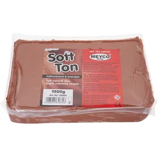 Meyco Hobby Soft-Ton, 1,5 kg Terrakotta - Orange