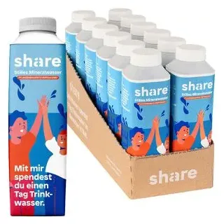 Share Mineralwasser 12x 0,5 l