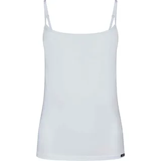 SKINY Cotton Essentials Spaghettitop Weiß 40