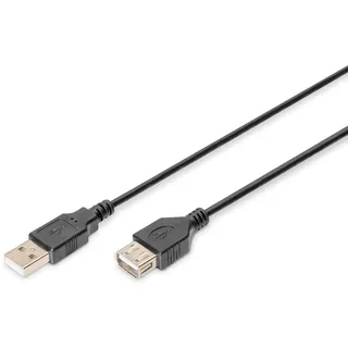 Digitus USB-A auf USB-A 3,0 m Schwarz