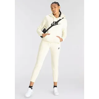 Nike Damen Kapuzensweat W NSW CLUB FLC GX STD PO, COCONUT MILK/BLACK, M