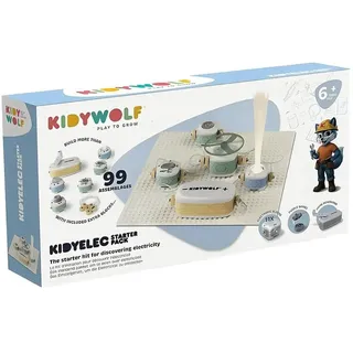KIDYWOLF Elektrizität-Experimentierkasten 11-tlg.
