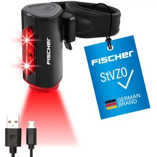 Fischer Akku Rücklicht Twin mit Bodenbeleuchtung