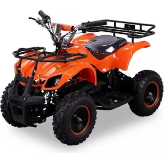 Pocketquad Miniquad Quad Kinderquad Quad Pocketbike 800w Orange RV- Racing - Orange