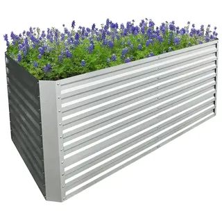 RS Trade Florenz XL 180 x 90 x 90 cm Silber