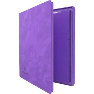 Gamegenic Zip-Up Album 24-Pocket Purple