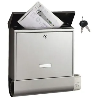 Burg Wächter SecuLine Set 2500 Ni Edelstahl inkl. Zeitungsfach