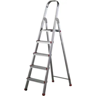 Rolser - Inländische Aluminiumleiter Plus 5 Pelddop003 En131