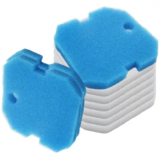 MospdyGear 3 Blaue Filterschwamm Und 6 Weiße Filterschwamm, Ersatz Für Eheim 2616260 Professionel 2 2226, Ersatz Für Eheim Experience 350