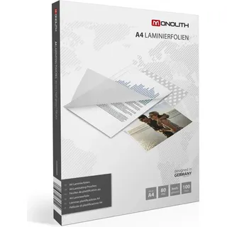 Monolith Laminierfolien A4 100 Stück