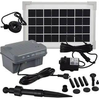 Agora-Tec 3,5W-BL-Li Solar Teichpumpe