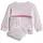 Unisex Baby SEASONAL ESSENTIALS TIBERIO STRIPES FLEECE CREW clear pink/pink fusion/white 0-3 Months