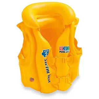 Schwimmweste von Intex Pool School Step 2 18-30Kg Schwimm Lernhilfe