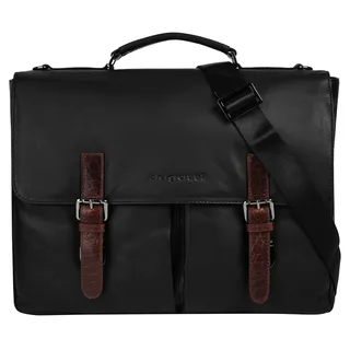 Bugatti Aktentasche Corso DeLuxe Briefcase With Flap Black