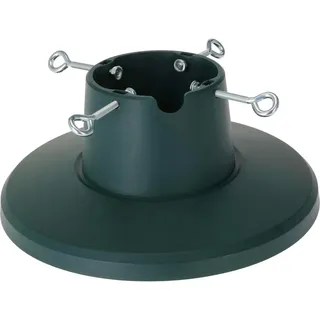 Home Styling Christbaumständer dunkelgrün Kunststoff Ø 38,5 cm