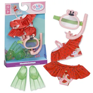 Zapf Creation BABY born Schnorchel-Set rot 43cm