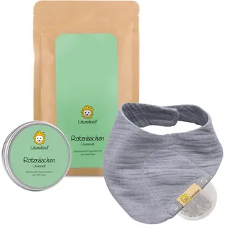 Löwenkind Rotznäschen-Set 'Mini' 15 St Kräuter