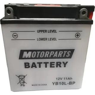 Batterie Motorparts Minarelli YB10L-BP 12 V 12 Ah kompatibel mit Piaggio X8 125 2004 > 2004 > Spezifikation für Motorrad Roller komplett