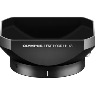 OM System Olympus Lh-48, Gegenlichtblende, Silber
