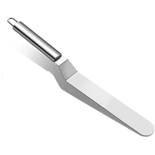 Winkelpalette Torte, Streichpaletten für Torten, Winkelpalette Set Edelstahl zum Backen, Torten selber machen, Tortendekoration aus Fondant(6 Zoll, Silber)