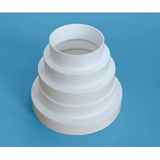 Europlast Reduzierstück Ø80/100/120/125/150mm Ø Weiß