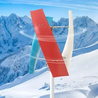 Gojoy - Vertikale Windgenerator Dreiphasiger Vertikale Windturbine Windkraftanlage Regler Windrad