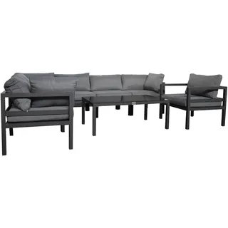 Jet-Line Kreta II Lounge-Set Hellgrau