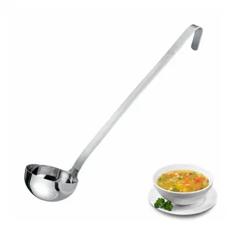 WESTMARK Schöpflöffel Pro Ø 9 cm, 200 ml silberfarben