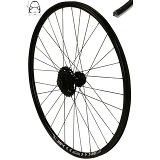 Redondo 28 Zoll Hinterrad Laufrad Felge Schwarz Disc + 8-fach Kassette