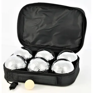 Engelhart 06120 6 St. Bouels Kugeln in Tasche, Silber