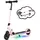 E35 für Kinder 6-12 Roller Maximale 16km Rosa