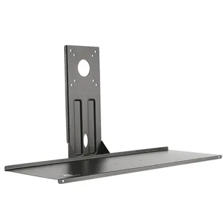 Maclean Brackets Maclean MC-756 Tastaturhalterung VESA 75x75 100x100 Tastatur und Maus Halterung Zulage für Monitorhalterungen