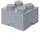 4 Noppen 25 x 18 x 25 cm 1-tlg. grau