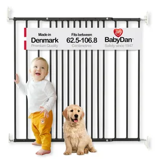 Baby Dan Tür und Treppenschutzgitter Multidan 62,5-106,8 cm schwarz